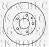 BORG & BECK BBD5741S Brake Disc